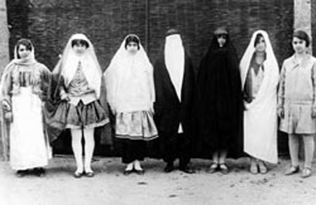 تاریخچه پوشاک زنان ایران,وضعیت پوشاک زنان, پوشاک در زمان پهلوی