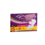 نوار بهداشتی بالدار کتانی تافته مدل یلدا ویژه شب