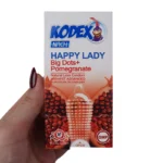 کاندوم نازک خاردار ناچ کدکس Nach Kodex مدل Happy Lady - بسته 10 عددی - Image 2