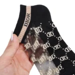 جوراب زنانه مچی توری طرح DIOR - Image 3