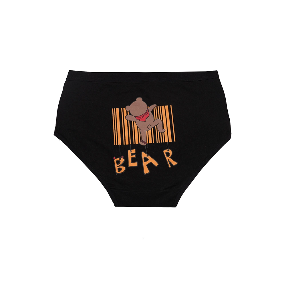 شورت چاپی کش پهن خرس 2ایکس لارج bear بانو (24) copy شورت اسلیپ زنانه نخی چاپی طرح خرس BEARبرند بانو - Image 1