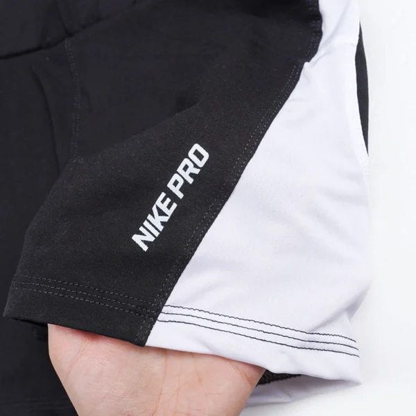 شلوارک زنانه طرح قلب دار NIKE PRO برند MB - Image 3