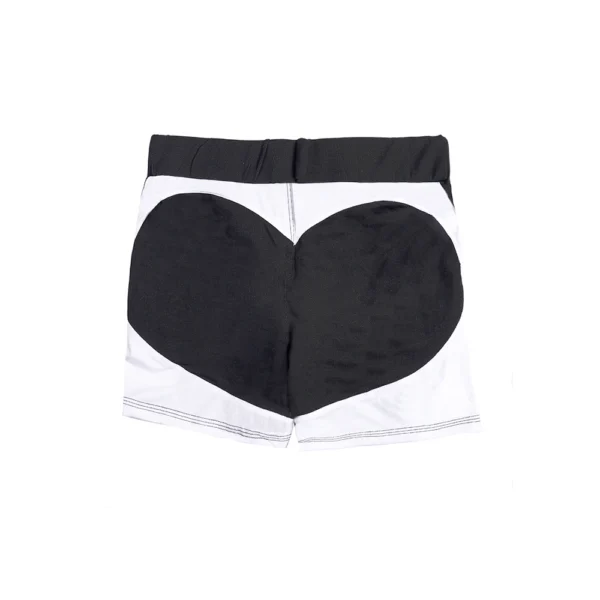 شلوارک زنانه طرح قلب دار NIKE PRO برند MB - Image 2