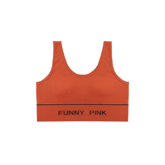 نیم تنه زنانه کبریتی کش پهن اسپرت Funny Pink